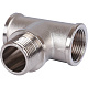 STOUT Тройник ВНВ никелированный 3/4"x3/4"x3/4" — фото товара