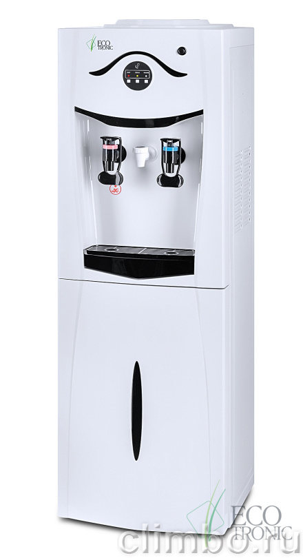 Кулер Ecotronic K21-L Carbo white+black — фото товара