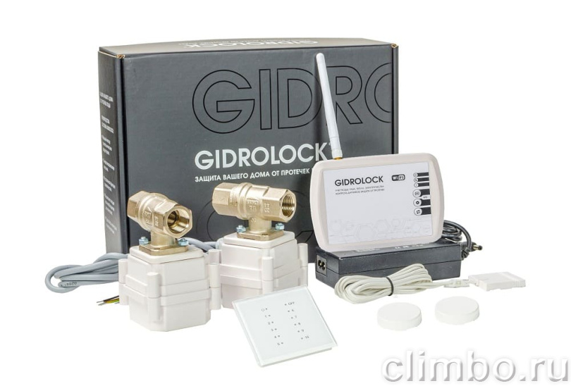 Комплект Gidrolock RADIO + WI-FI 1/2 — фото товара