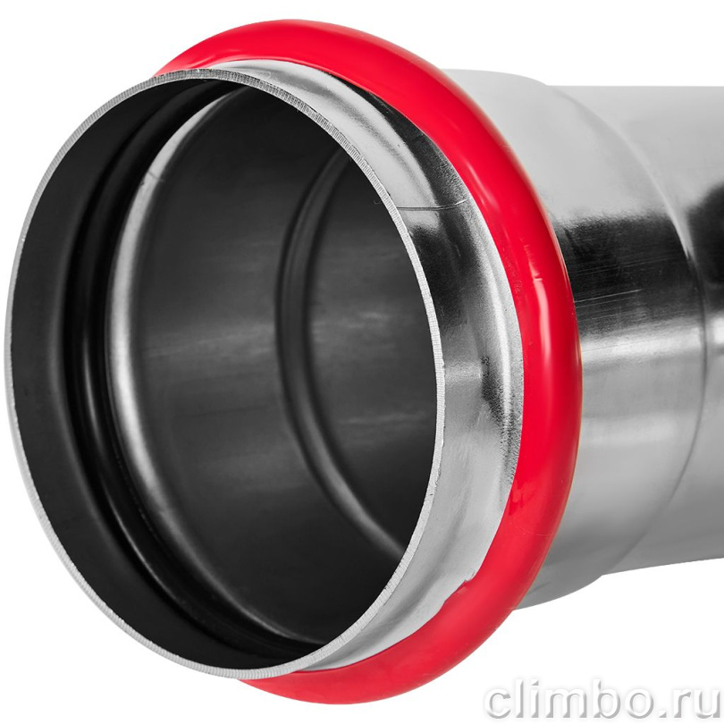 Угольник ROMMER 90° ВПр-ВПр, 108, из нержавеющей стали прессовой — фото, детали конструкции