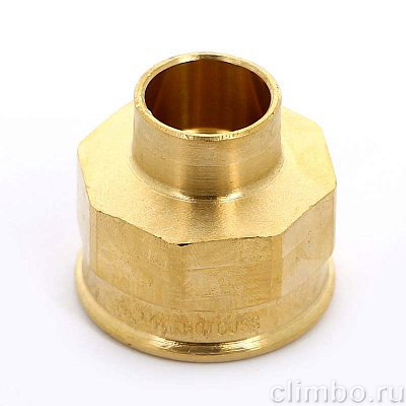 Муфта внутренняя резьба-пайка 15х3/4", VIEGA — фото товара