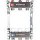 ROMMER Коллектор из нержавеющей стали без расходомеров 3 выхода — фото товара