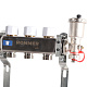 Коллектор из нержавеющей стали в сборе с расходомерами ROMMER 3 выхода — фото, детали конструкции