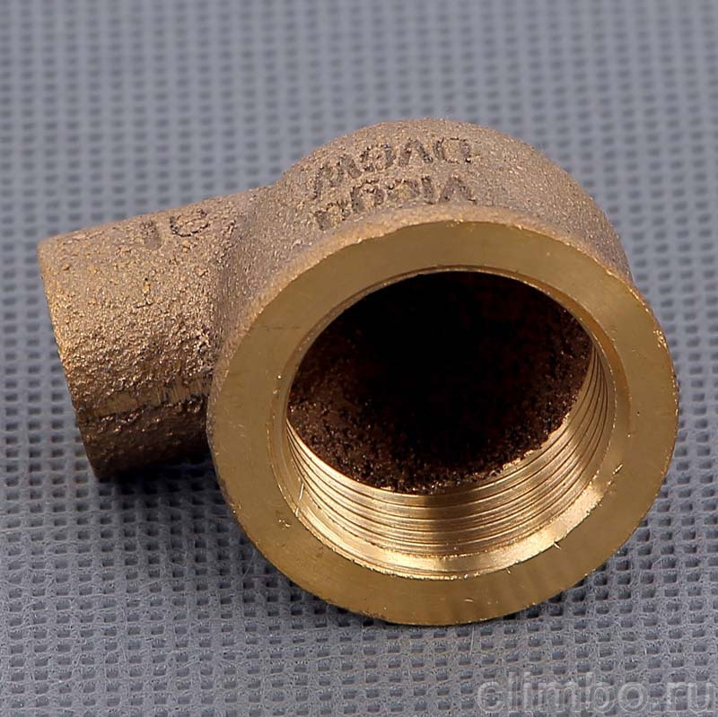 Угол внутренняя резьба-пайка 15х3/4", VIEGA — фото товара