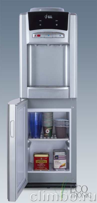 Кулер со шкафчиком и монитором Ecotronic M6-LCPM — фото товара