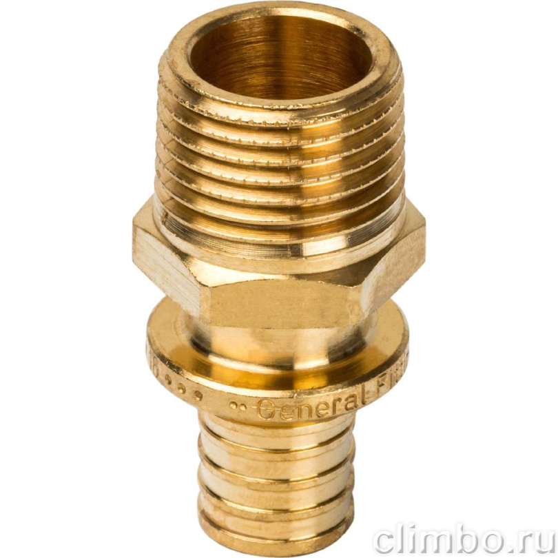 Переходник с наружной резьбой STOUT 16xR 1/2" — фото товара