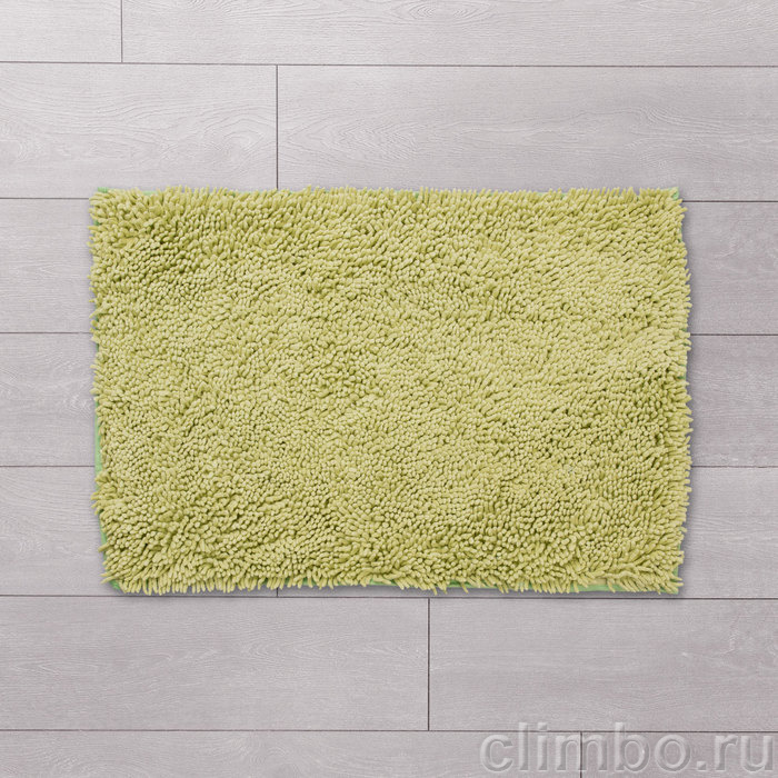 Коврик для ванной комнаты 50*80 см хлопок green leaf IDDIS — фото товара