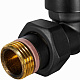 Клапан запорно-балансировочный STOUT Design черный, прямой 1/2 — фото, детали конструкции