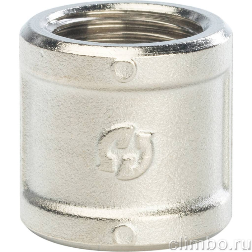 STOUT Муфта ВВ никелированная 1/2 — фото товара