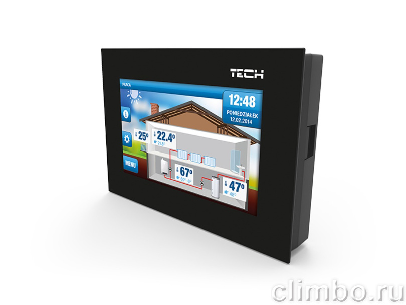 TECH комнатный терморегулятор со связью open therm, ST-2801 — фото товара