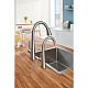 Вентиль вертикальный для подачи фильтрованной воды GROHE Zedra, суперсталь (30026DC2) — фото товара