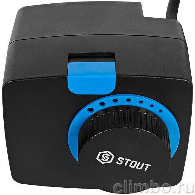 Сервопривод STOUT SVM-1005-230001, трёхпозиционное управление — фото, детали конструкции