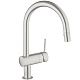 Смеситель для кухни GROHE Minta с выдвижным C-изливом, 32321DC0 — фото товара