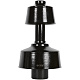 STOUT Оголовок вертикальный с ветрозащитой традиц. коакс. D60(п)/100(п) ЧЕРНЫЙ широкий — фото, детали конструкции