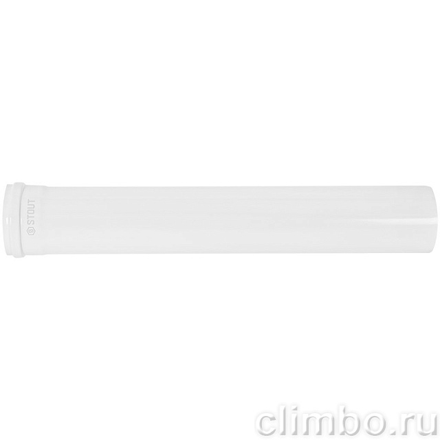 STOUT Удлинитель дымохода традиц. D80(п-м), L500 — фото, детали конструкции