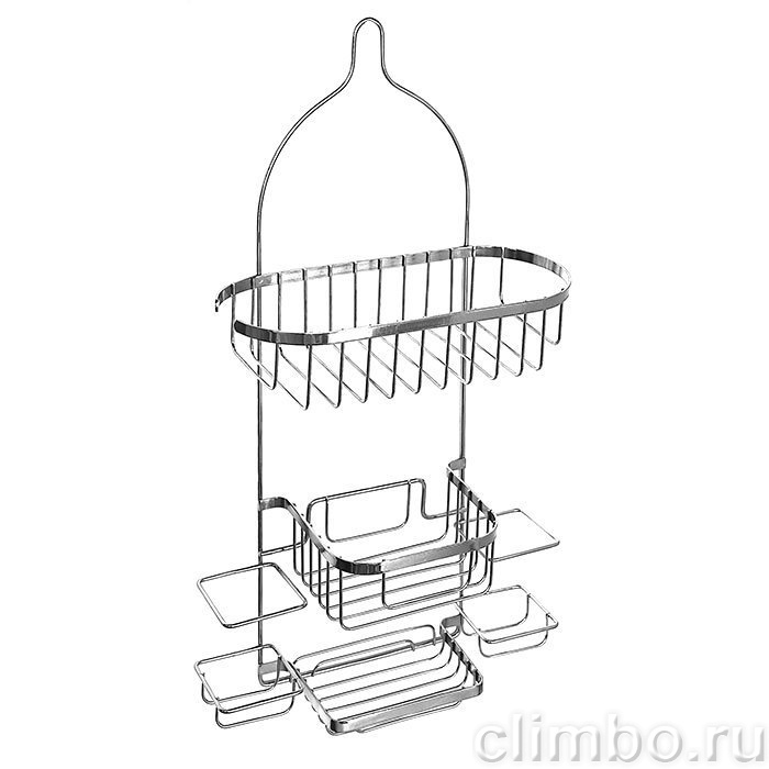 Полка многоярусная прямая, проволока стальная, 14, Milardo, 014W050M44 — фото товара