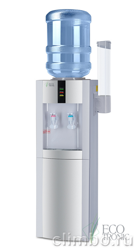Кулер Ecotronic H1-LCE White со шкафчиком — фото товара