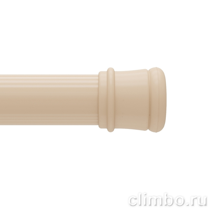 Карниз для ванной комнаты 110-200 см бежевый Easy Milardo — фото товара