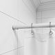 Карниз для ванной комнаты, 110-200 см, белый, Milardo, 010A200M14 — фото товара