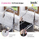 Смеситель для кухни с выдвижным изливом, сталь, Cuba, IDDIS — фото товара