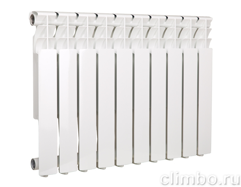 Радиатор алюминиевый литой  OASIS ECO 500/80 - 6 секций — фото товара