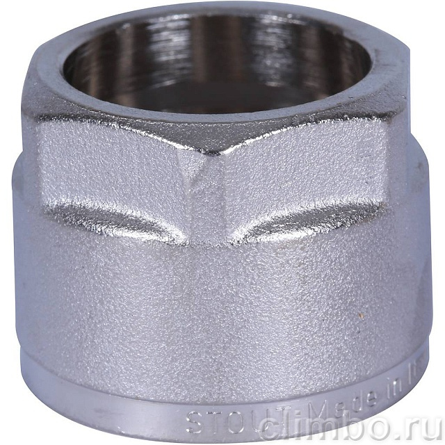 Фитинг компрессионный STOUT евроконус для труб PEX-AL-PEX 20х2,9х3/4 — фото, детали конструкции