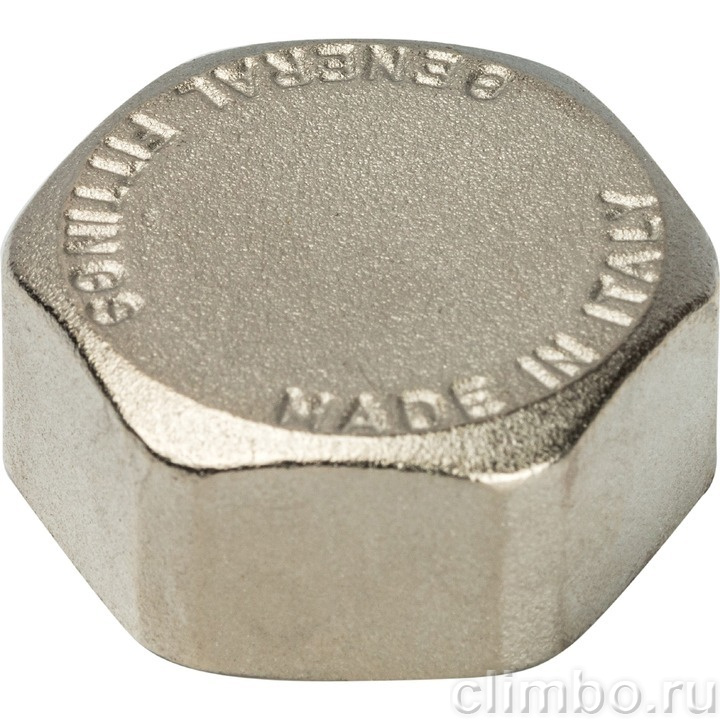 STOUT Заглушка ВР никелированная 1/8 — фото товара