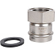Переходник с накидной гайкой-ВР, 54х2, из нержавеющей стали прессовой — фото товара