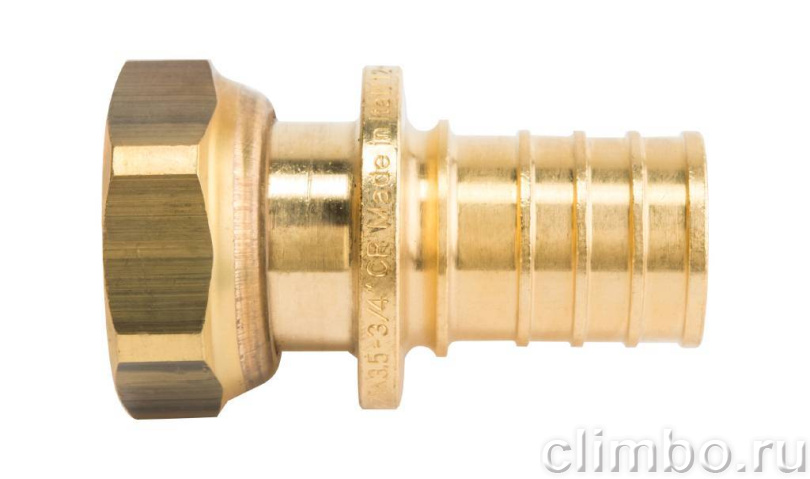 Переходник с накидной гайкой STOUT 25xG 3/4" — фото товара